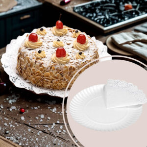 Bandeja Circular con Blonda